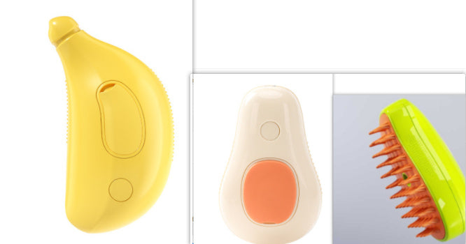 Avocado förmige Bürste für das Haustier