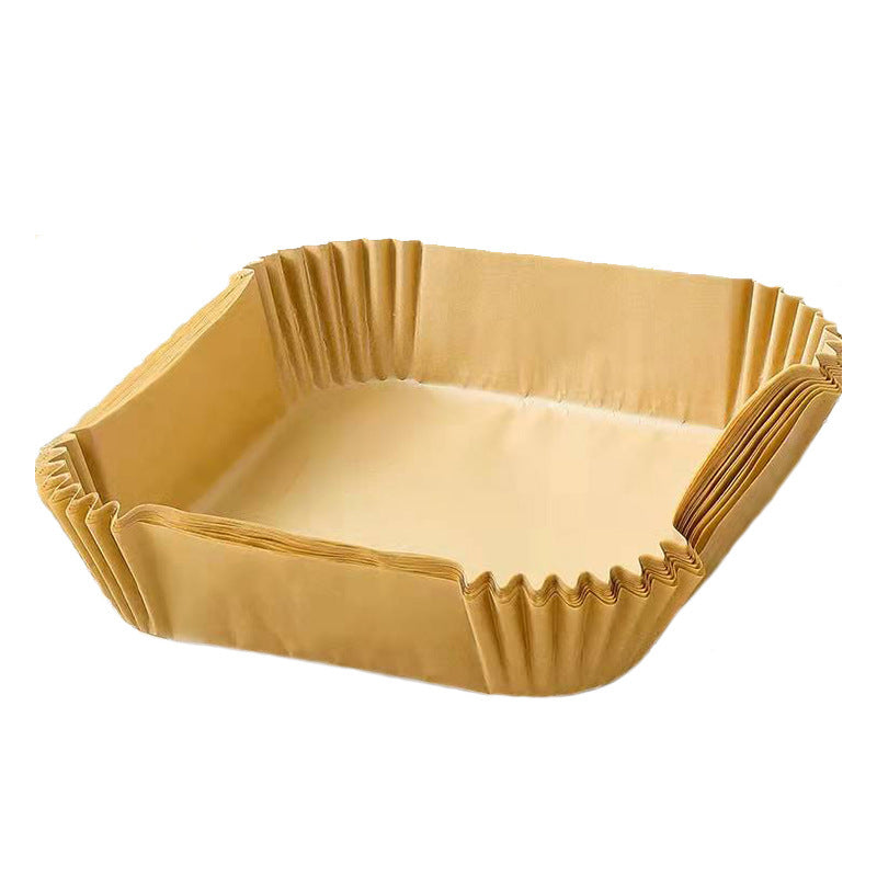 Air Fryer Silikone Holz Papier