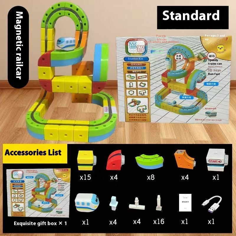 Kinder Magnetbahn Spielzeug